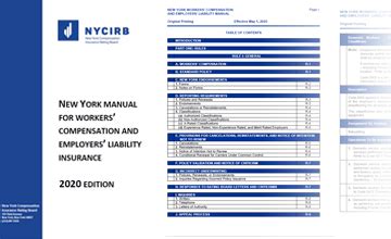 nycrb|New York Compensation Insurance Rating Board .